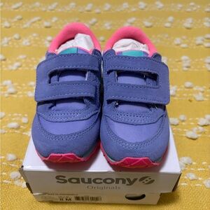 Saucony Kids Sneakers - Purple and Pink